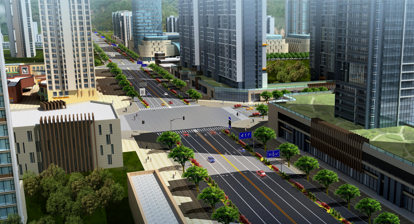 慶城縣新區市政道路及地下綜合..