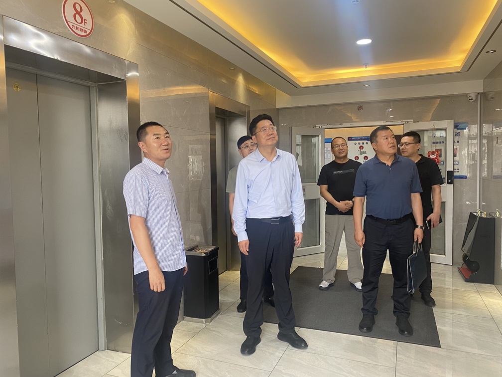 慶陽市委常委、統戰部部長張希岳調研甘肅信合工程設計有限公司：精準把脈助發展 精準服務促跨越